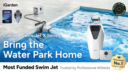 iGarden X Series: World’s First AI-Powered Portable Swim Jet