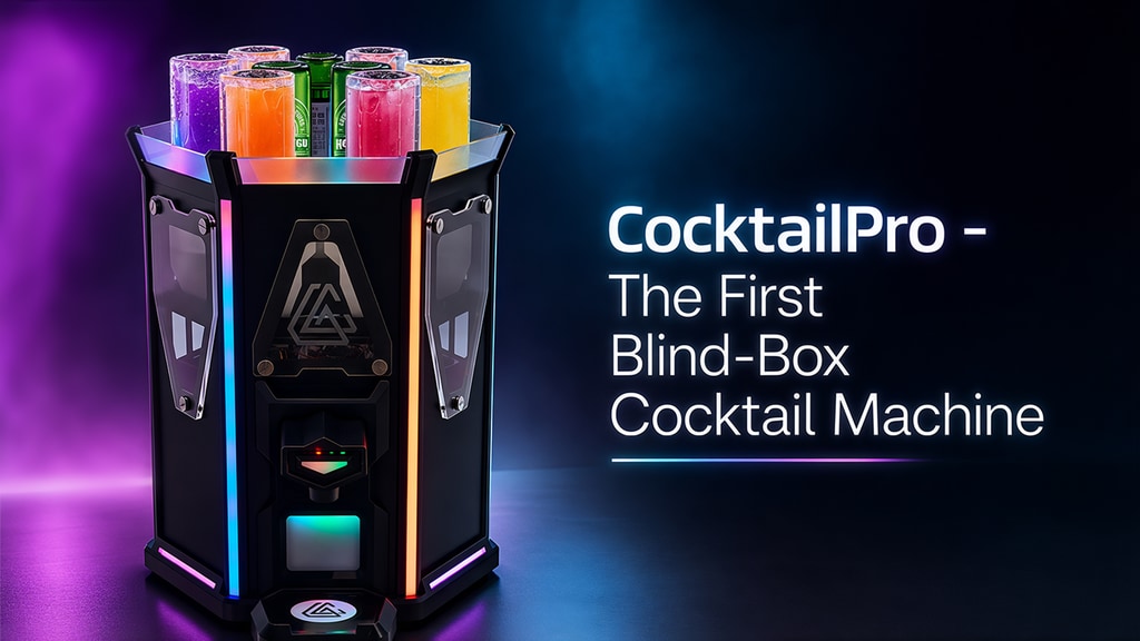 CocktailPro Kickstarter campaign video thumbnail