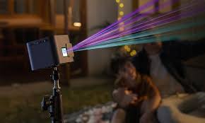 New Project | The World’s Smallest Portable Laser Show Projector
