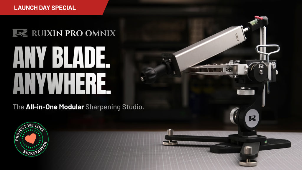Ruixin Pro Omnix Sharpener with Built-in Angle Indicator