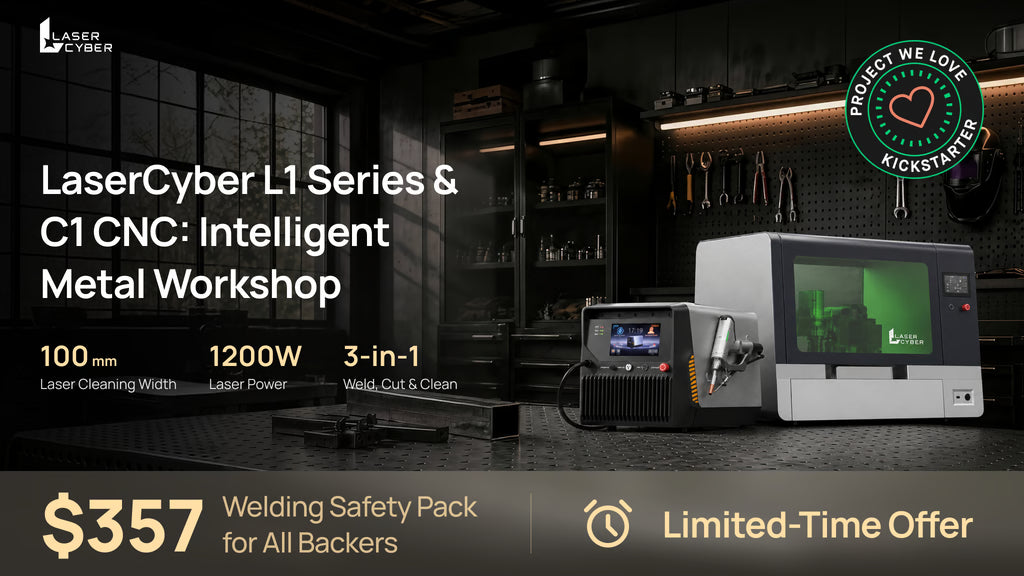 LaserCyber L1 Series & C1 CNC: Intelligent Metal Workshop