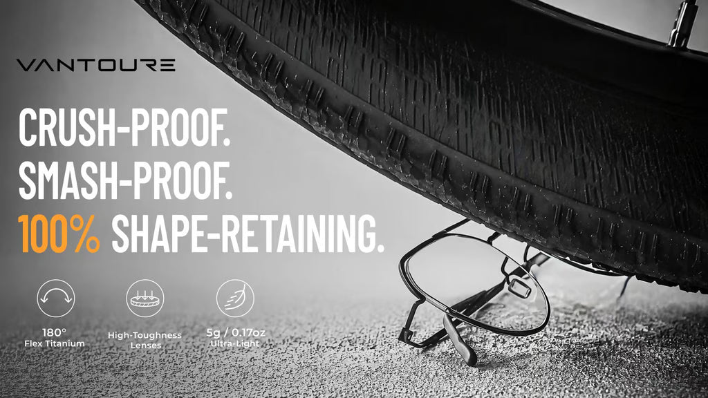 Vantoure Vera: Twist, Drop, Step. Unbreakable Glasses